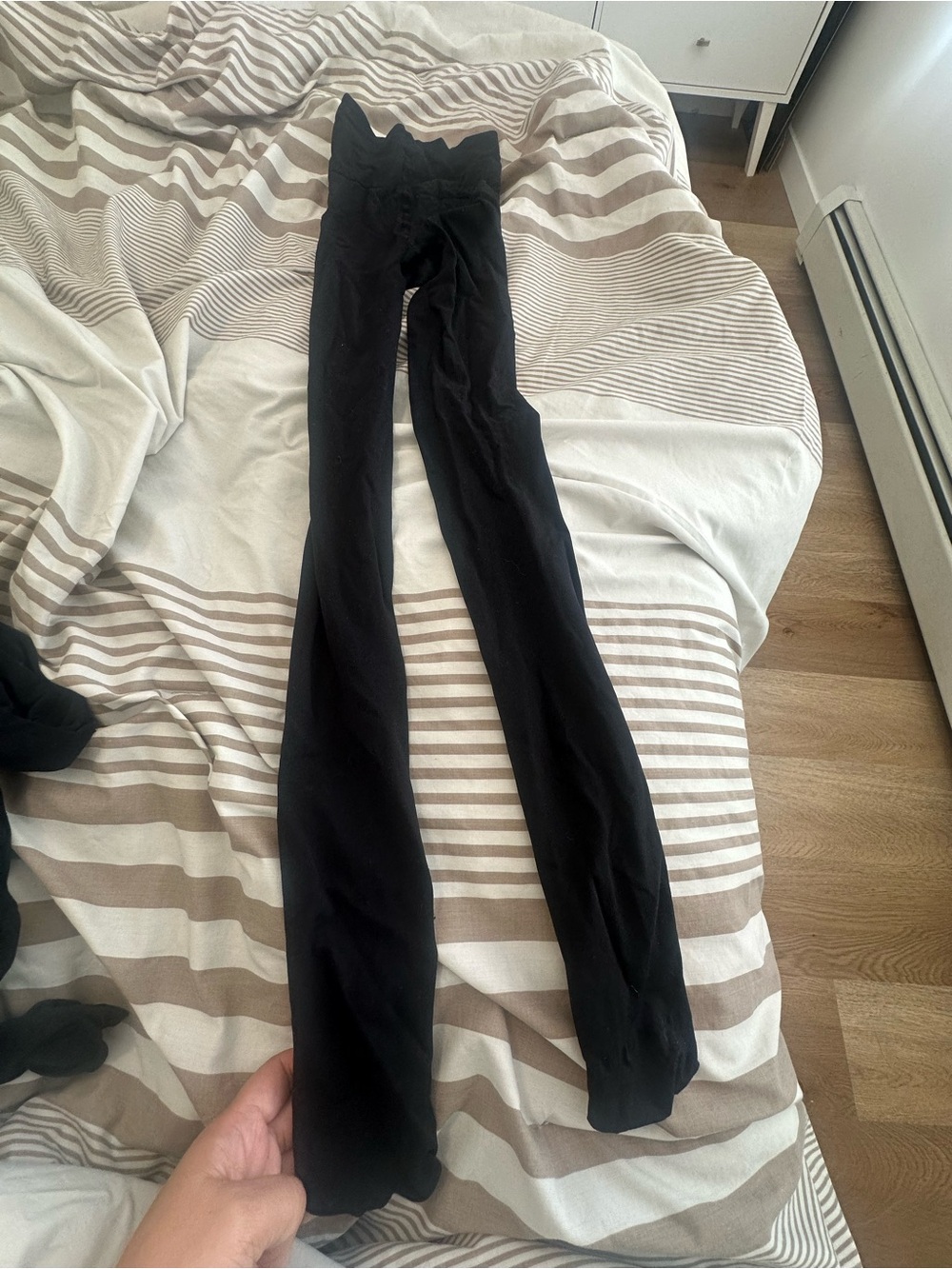 Adult Black Stretch Leggings